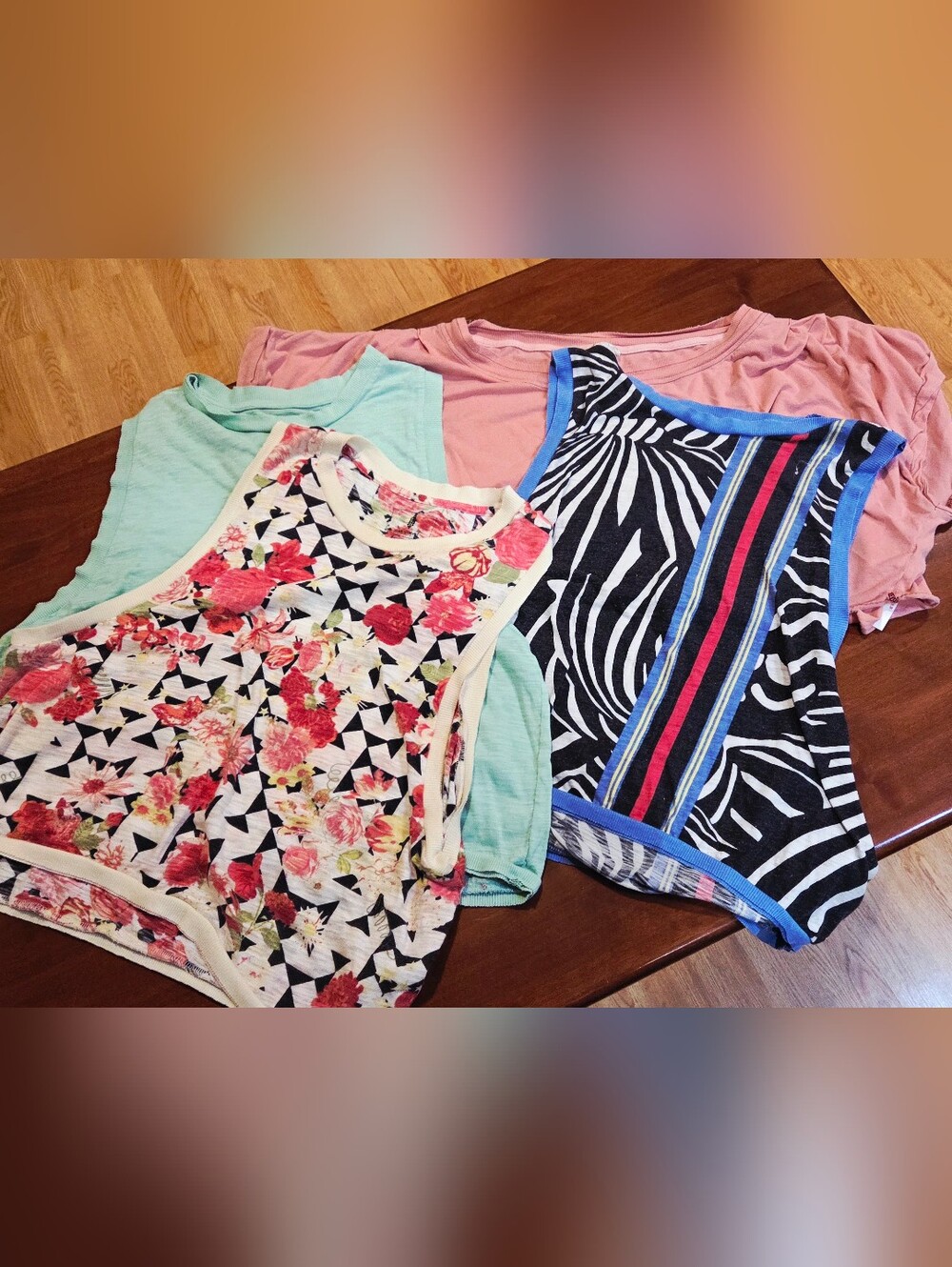 Mixed Women’s Tank & Tee Bundle - Floral, Zebra & Pastel